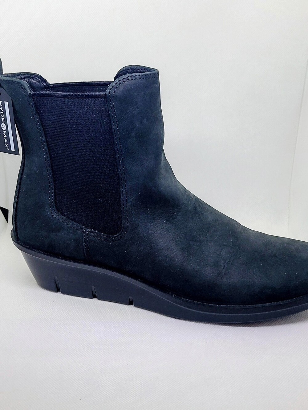 ECCO HYDROMAX Anke Chelsea Boot Black Size 9.5 Brand New